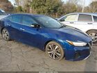 2019 Nissan Maxima 3.5 Sv Dark Blue vin: 1N4AA6AV1KC370346