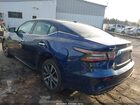2019 Nissan Maxima 3.5 Sv Dark Blue vin: 1N4AA6AV1KC370346