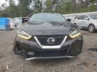 2019 Nissan Maxima S Черный vin: 1N4AA6AV1KC382304