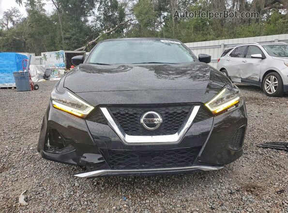 1N4AA6AV1KC382304 2019 NISSAN MAXIMA Черный Вид спереди