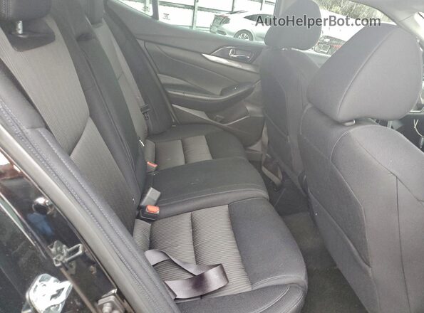 1N4AA6AV1KC382304 2019 NISSAN MAXIMA Черный Вид задних сидений