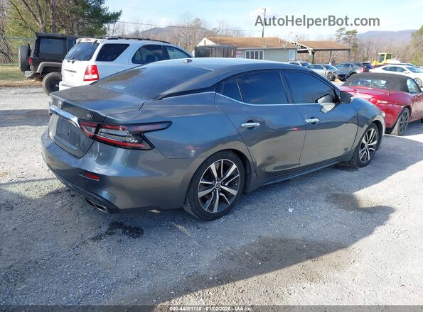1N4AA6AV2KC380139 2019 NISSAN MAXIMA Серый Задняя правая четверть