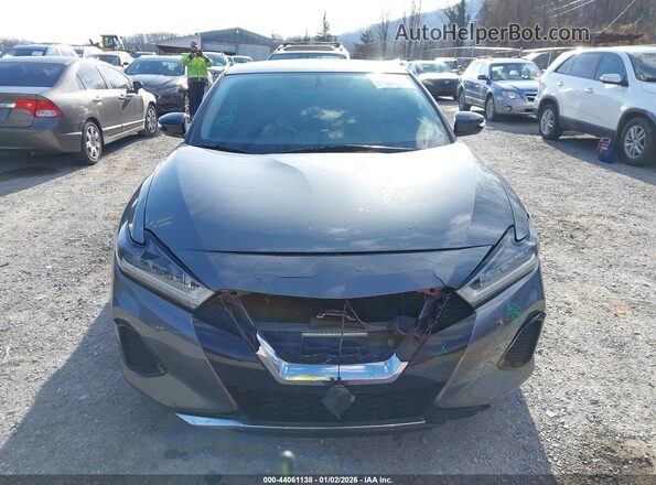 1N4AA6AV2KC380139 2019 NISSAN MAXIMA Серый Вид задней части салона