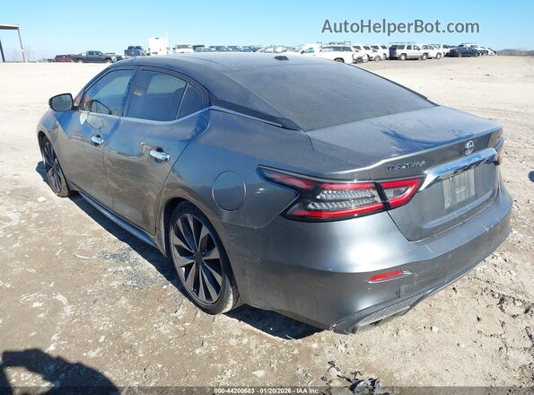 1N4AA6AV2KC380335 2019 NISSAN MAXIMA Серый Задняя левая четверть