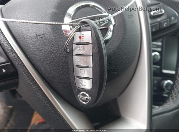 1N4AA6AV2KC380335 2019 NISSAN MAXIMA Серый Вид панели приборов