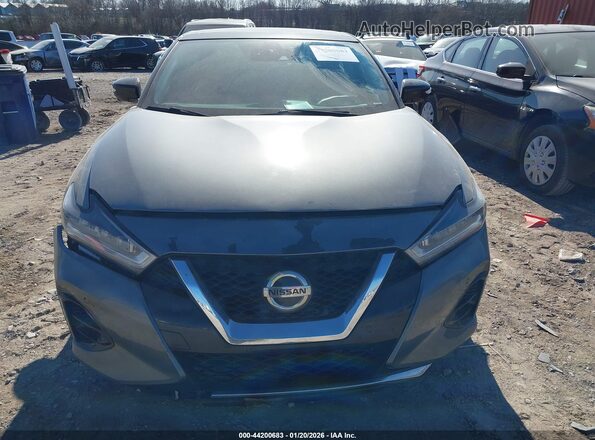 1N4AA6AV2KC380335 2019 NISSAN MAXIMA Серый Вид щитка приборов