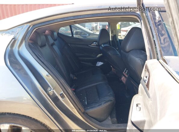 1N4AA6AV2KC380335 2019 NISSAN MAXIMA Серый Вид наклейки с VIN-кодом