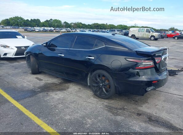 1N4AA6AV4KC368073 2019 NISSAN MAXIMA Черный Задняя левая четверть