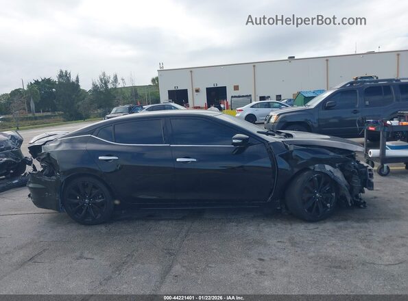 1N4AA6AV4KC368073 2019 NISSAN MAXIMA Черный Панорамный вид салона 360°