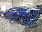 2019 Nissan Maxima S Синий vin: 1N4AA6AV5KC371077