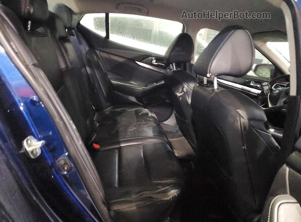 1N4AA6AV5KC371077 2019 NISSAN MAXIMA Синий Вид задних сидений