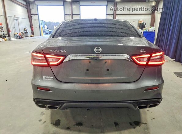 1N4AA6AV7KC376717 2019 NISSAN MAXIMA Серый Вид сзади