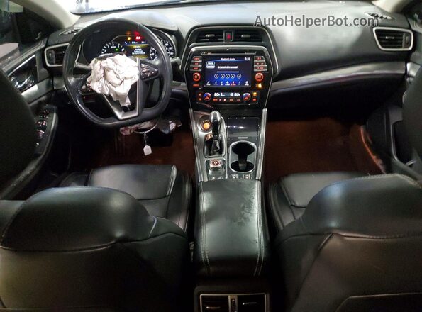 1N4AA6AV7KC376717 2019 NISSAN MAXIMA Серый Вид панели приборов