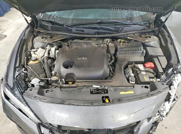 1N4AA6AV7KC376717 2019 NISSAN MAXIMA Серый Вид задней части салона