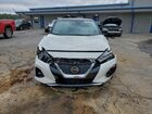 2019 Nissan Maxima S White vin: 1N4AA6AVXKC366523