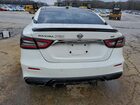 2019 Nissan Maxima S White vin: 1N4AA6AVXKC366523