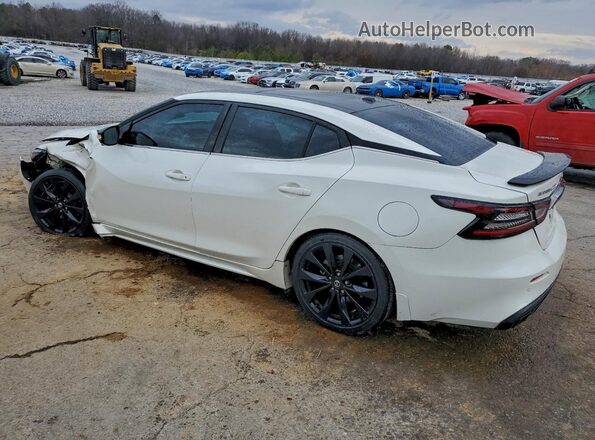 1N4AA6AVXKC366523 2019 NISSAN MAXIMA White Tył lewy