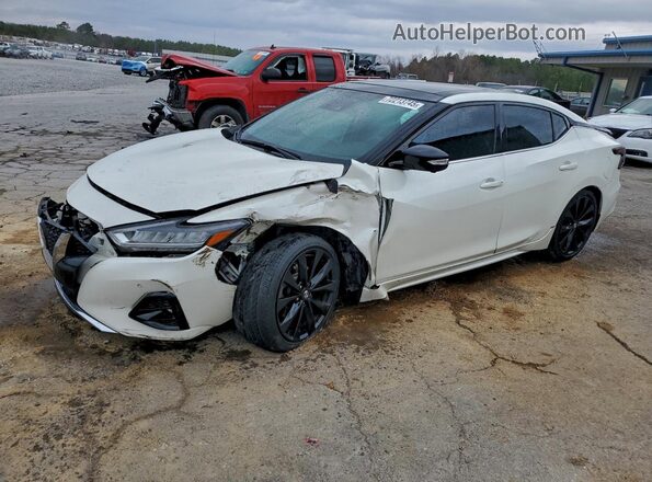 1N4AA6AVXKC366523 2019 NISSAN MAXIMA White Przód lewy