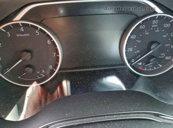 1N4AA6AVXKC366523 2019 NISSAN MAXIMA White Widok zestawu wskaźników