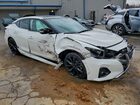 2019 Nissan Maxima S White vin: 1N4AA6AVXKC366523