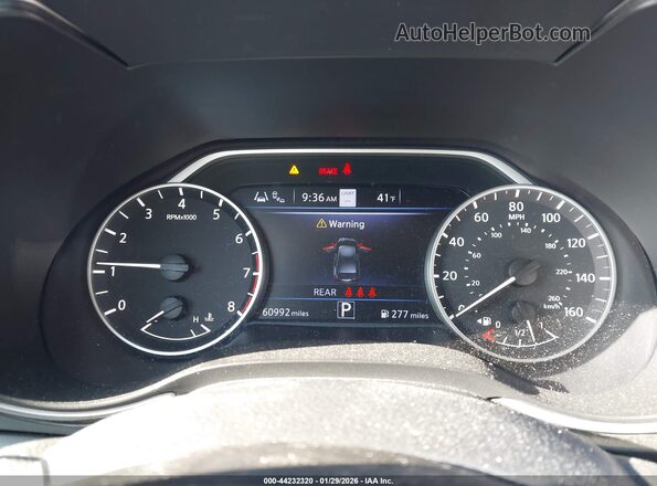 1N4AA6CV2PC509100 2023 NISSAN MAXIMA Black Vista de los asientos traseros