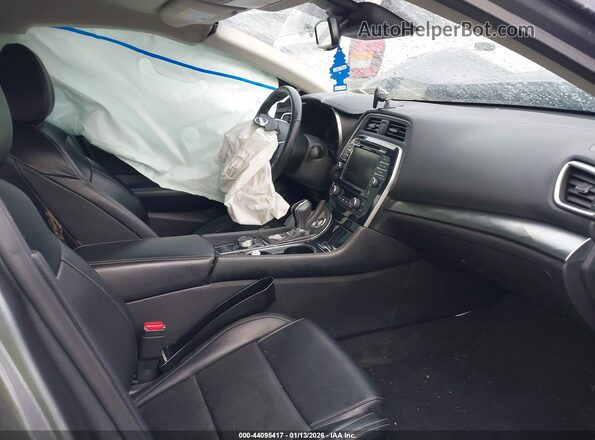 1N4AA6CV2PC511459 2023 NISSAN MAXIMA Gray Widok wnętrza z przodu