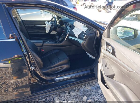 1N4AA6CV3MC508727 2021 NISSAN MAXIMA Черный Вид салона спереди