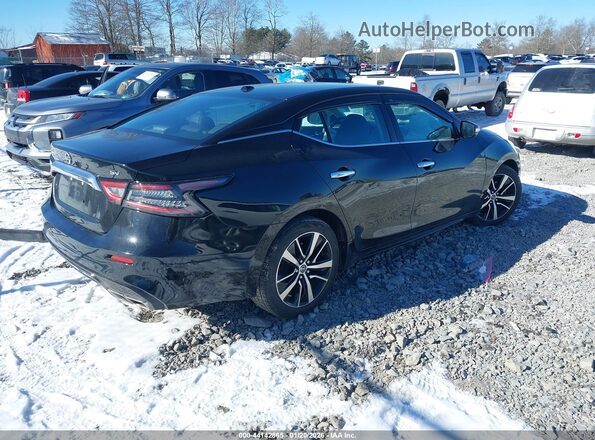 1N4AA6CV3MC508727 2021 NISSAN MAXIMA Черный Задняя правая четверть