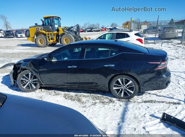 1N4AA6CV3MC508727 2021 NISSAN MAXIMA Черный Панорамный вид салона 360°