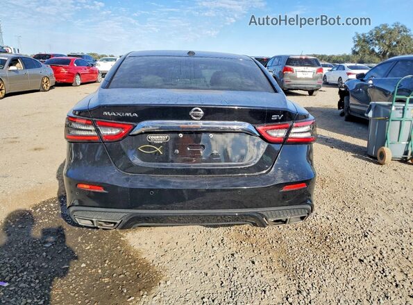 1N4AA6CV5LC385754 2020 NISSAN MAXIMA Black Rear view
