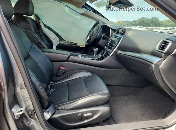 1N4AA6CV5PC509902 2023 NISSAN MAXIMA Gray Vista interior delantera