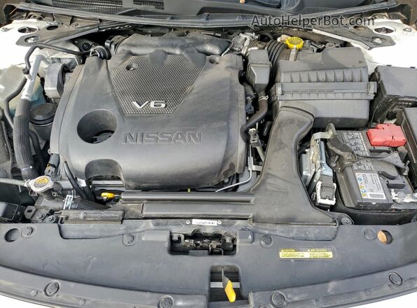 1N4AA6CVXPC503626 2023 NISSAN MAXIMA White Widok wnętrza z tyłu