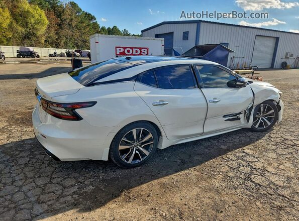 1N4AA6DV3LC382009 2020 NISSAN MAXIMA SL Белый Задняя правая четверть