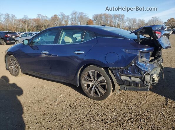 1N4AA6DV7LC368548 2020 NISSAN MAXIMA SL Синий Задняя левая четверть