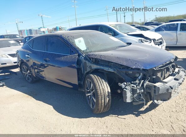 1N4AA6DV8LC372463 2020 NISSAN MAXIMA SL Blue წინა მარჯვენა