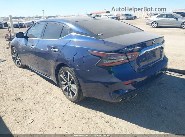 1N4AA6DV8LC372463 2020 NISSAN MAXIMA SL Blue უკანა მარცხენა