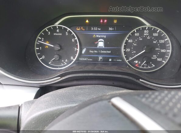 1N4AA6DV9LC367501 2020 NISSAN MAXIMA SL Silver Հետևի նստատեղերի տեսք