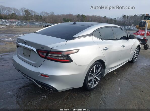 1N4AA6DV9LC367501 2020 NISSAN MAXIMA SL Silver Հետևի աջ