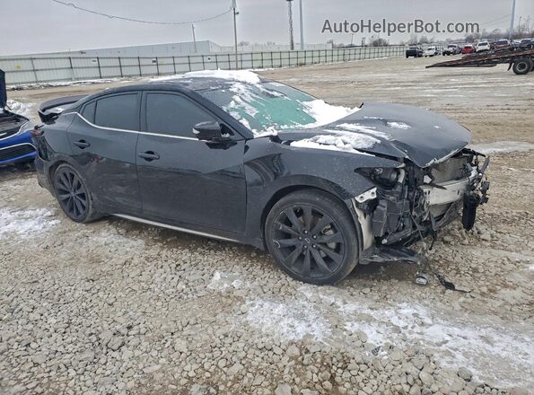 1N4AA6EV0PC511909 2023 NISSAN MAXIMA SR Черный Передняя правая четверть