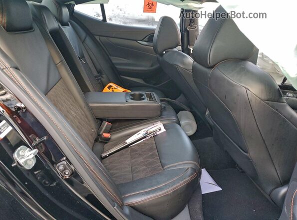 1N4AA6EV1PC501972 2023 NISSAN MAXIMA SR Black Vista de los asientos traseros