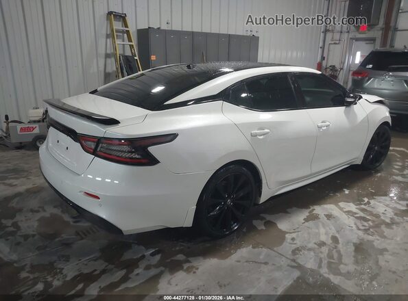 1N4AA6EV2LC367757 2020 NISSAN MAXIMA SR Белый Задняя правая четверть