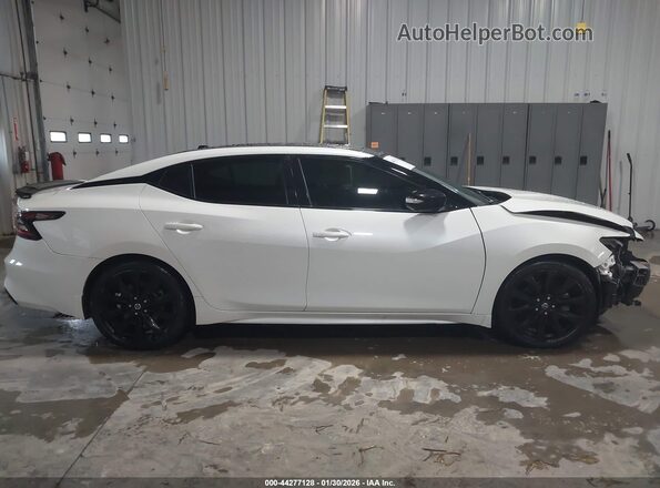 1N4AA6EV2LC367757 2020 NISSAN MAXIMA SR Белый Вид задней части салона