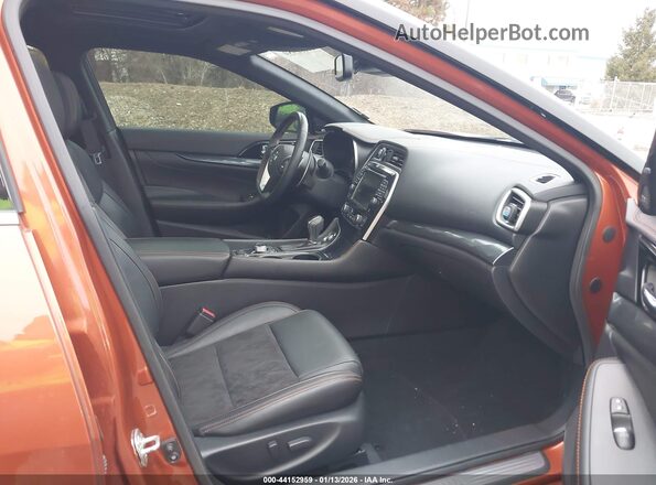 1N4AA6EV3LC369937 2020 NISSAN MAXIMA SR Оранжевый Вид салона спереди