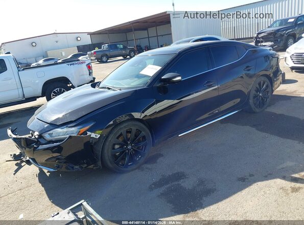 1N4AA6EV3LC382686 2020 NISSAN MAXIMA SR Черный Передняя левая четверть
