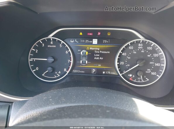 1N4AA6EV3LC382686 2020 NISSAN MAXIMA SR Черный Вид задних сидений