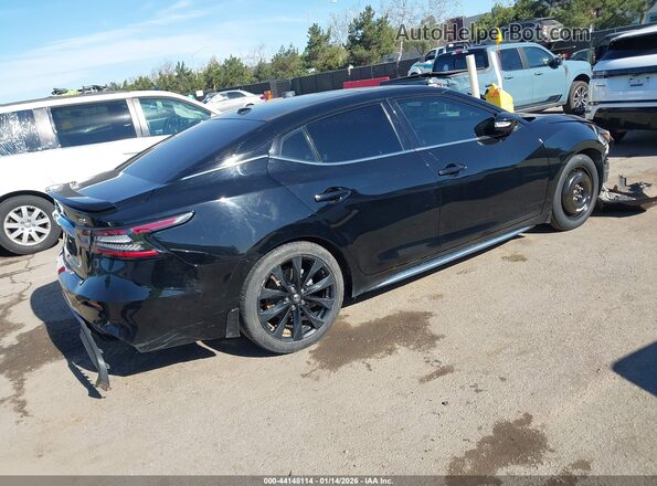 1N4AA6EV3LC382686 2020 NISSAN MAXIMA SR Черный Задняя правая четверть