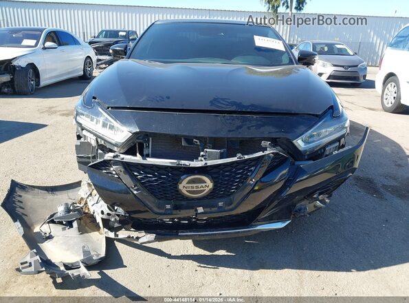 1N4AA6EV3LC382686 2020 NISSAN MAXIMA SR Черный Вид задней части салона
