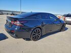2020 Nissan Maxima Sr Black vin: 1N4AA6EV3LC383630