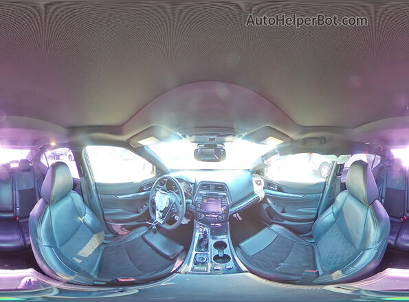 1N4AA6EV3LC383630 2020 NISSAN MAXIMA SR Black Widok naklejki z numerem VIN