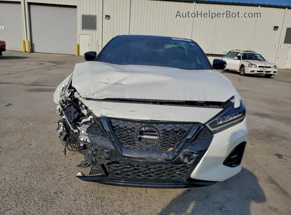 1N4AA6EV3PC504260 2023 NISSAN MAXIMA SR White Вид спереду